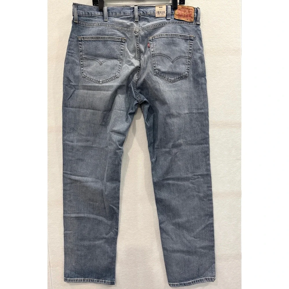 Levi's 559 Relaxed Straight Jeans Mens 38x34 Blue Denim Stretch 00559-0603